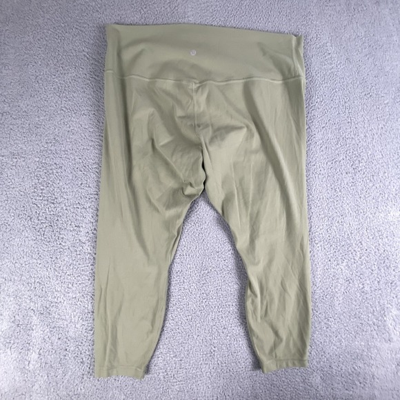 Lululemon Align Pant II 25" Womens 20 Green Leggings Nulu Running Gym Lifting - Picture 8 of 11
